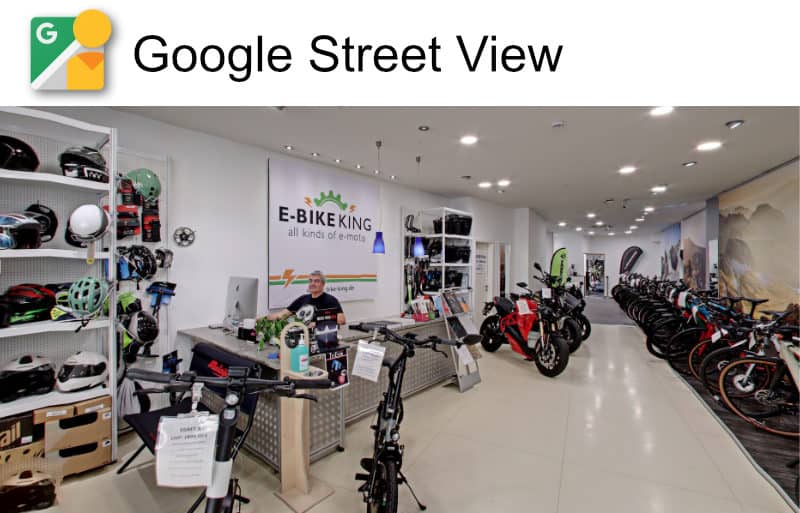 E-Bike King Google Street View Ansicht